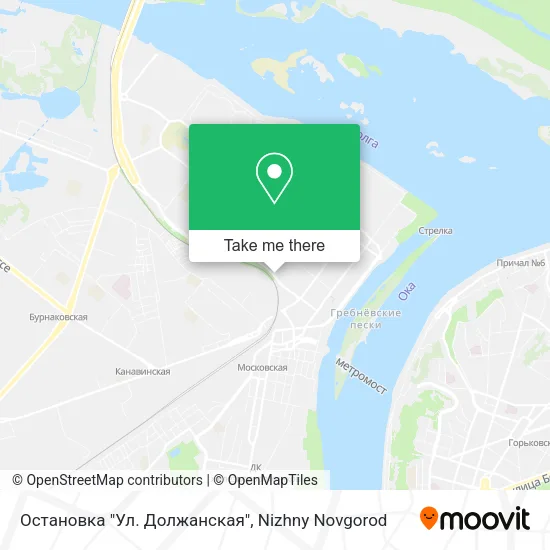 Остановка "Ул. Должанская" map