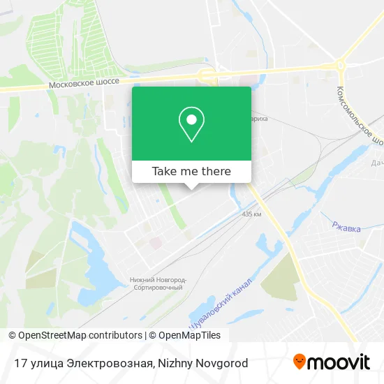 17 улица Электровозная map