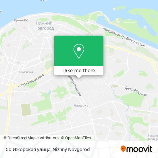 50 Ижорская улица map