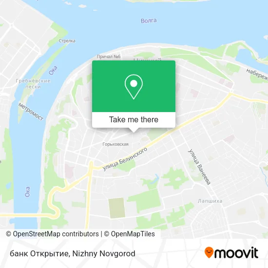 банк Открытие map