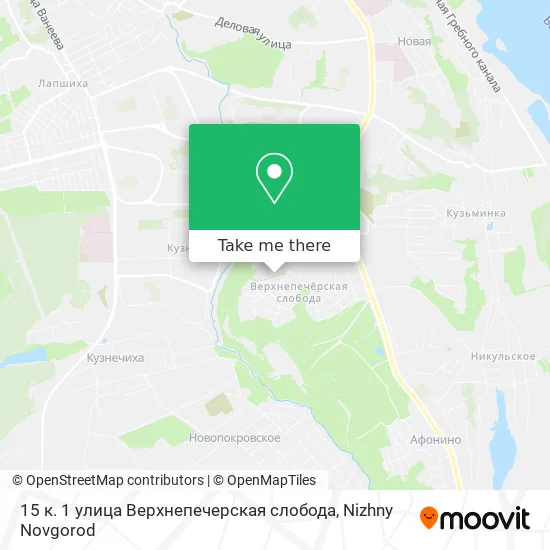 15 к. 1 улица Верхнепечерская слобода map