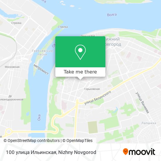 100 улица Ильинская map