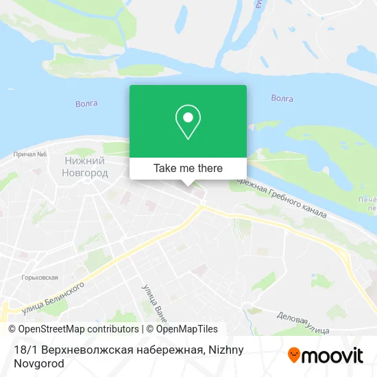 18/1 Верхневолжская набережная map
