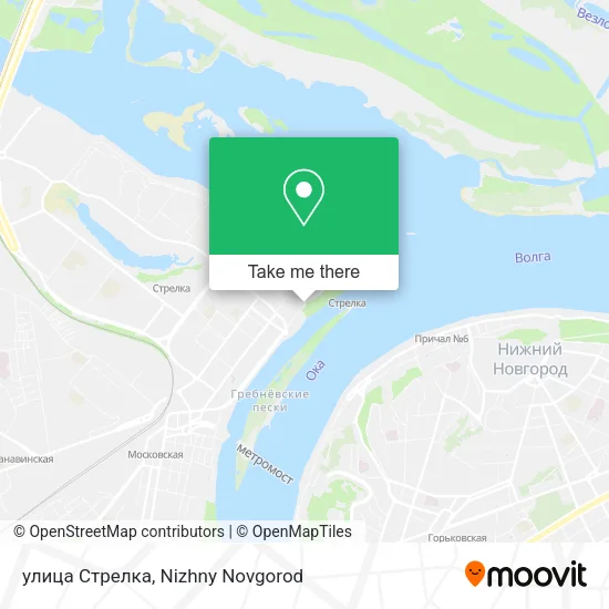 улица Стрелка map