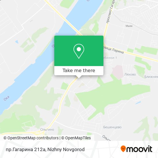 пр.Гагарина 212а map