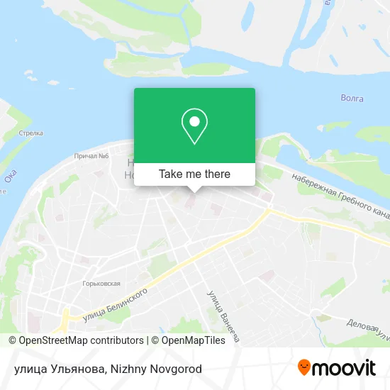 улица Ульянова map