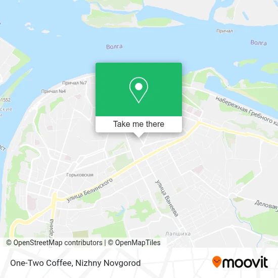 One-Two Coffee map