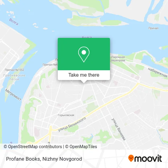 Profane Books map