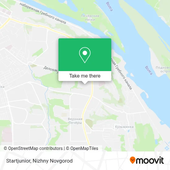 Startjunior map