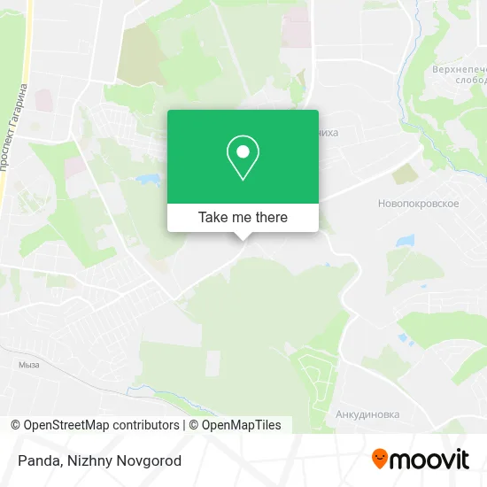 Panda map