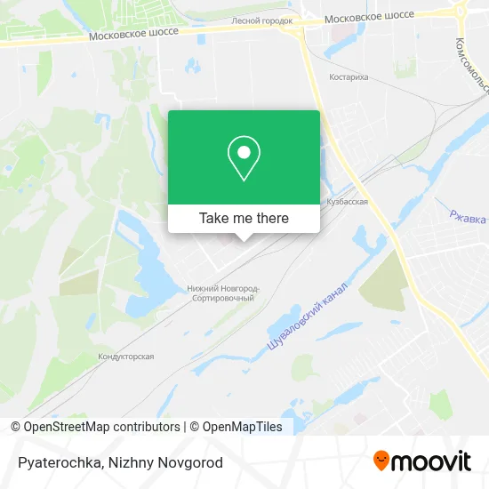 Pyaterochka map