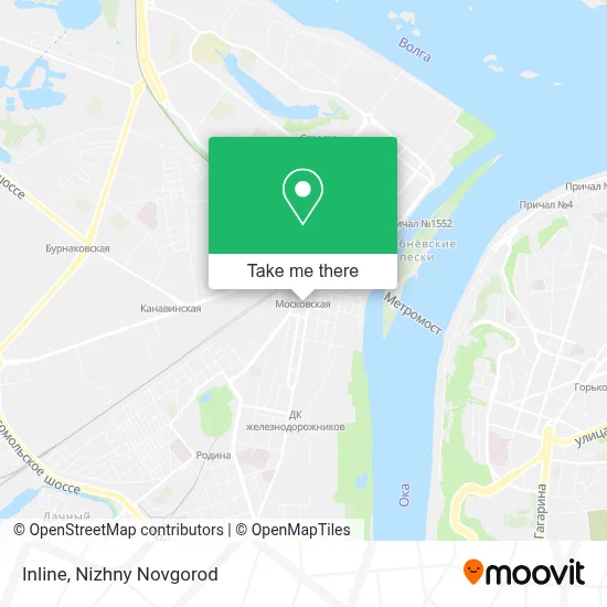 Inline map