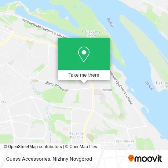 Guess Accessories map