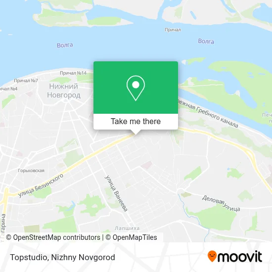 Topstudio map