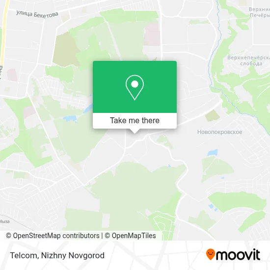 Telcom map