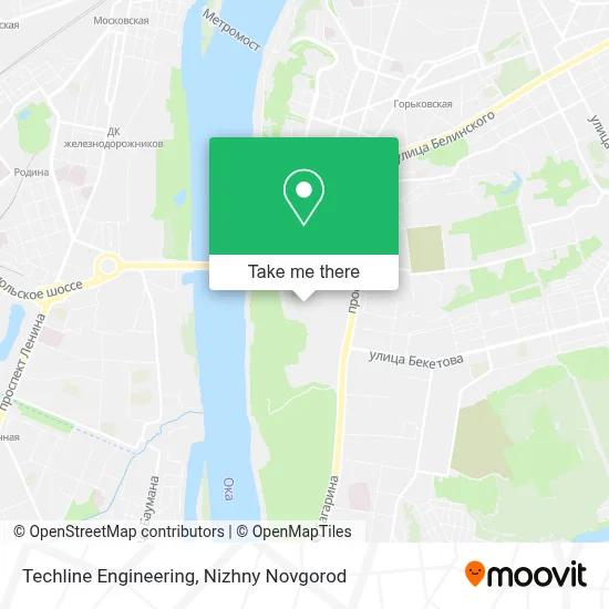 Techline Engineering map