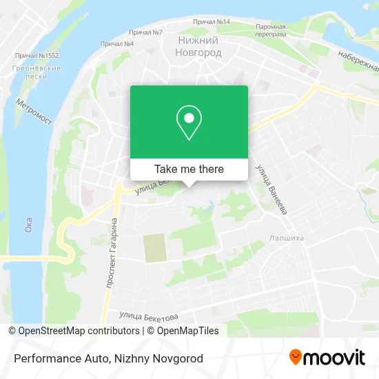Performance Auto map