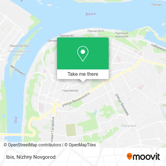Ibis map