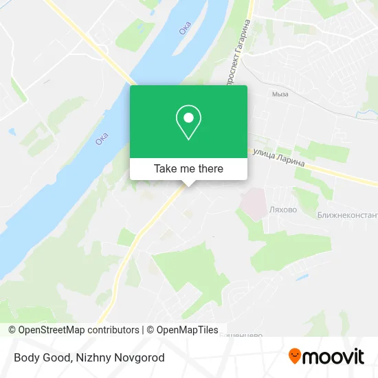 Body Good map