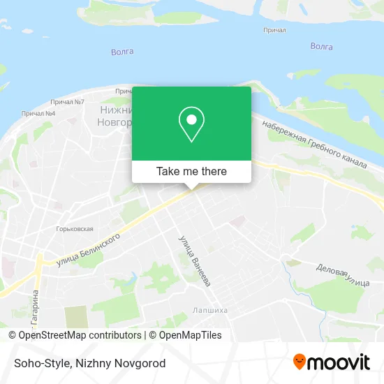 Soho-Style map