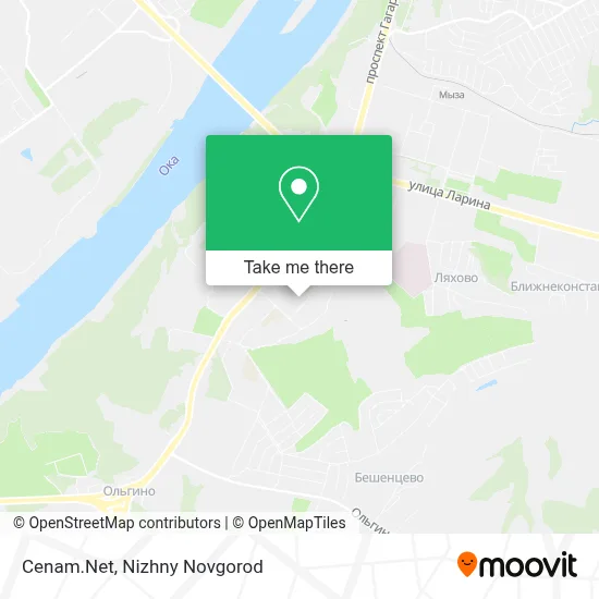 Cenam.Net map
