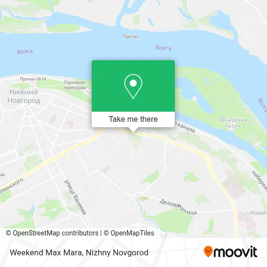 Weekend Max Mara map