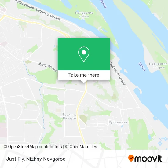 Just Fly map
