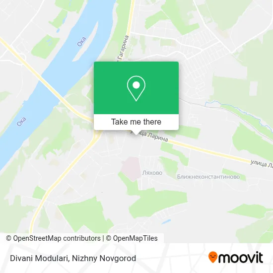 Divani Modulari map