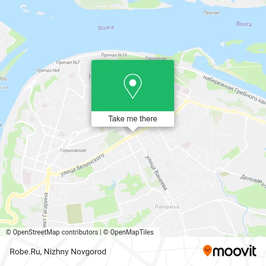 Robe.Ru map