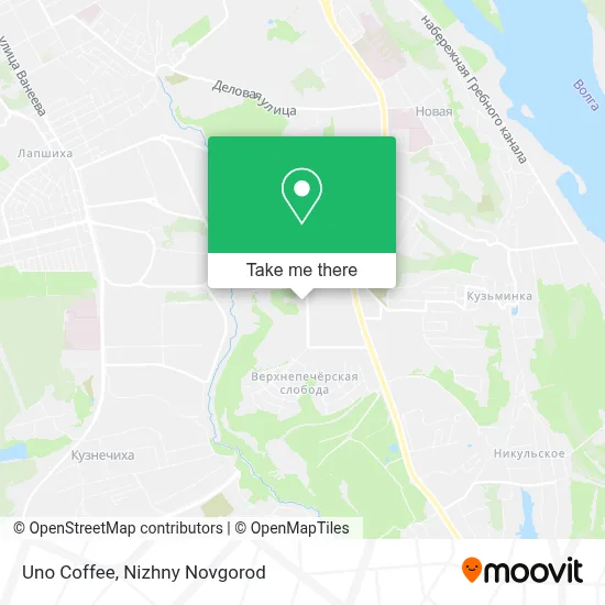 Uno Coffee map