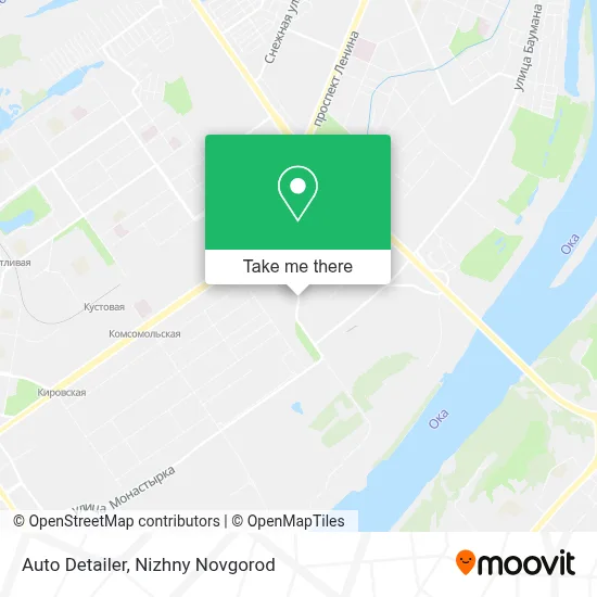Auto Detailer map