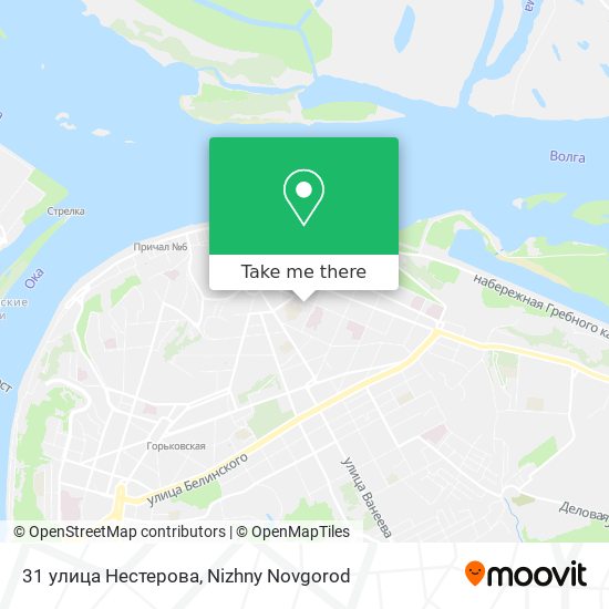 31 улица Нестерова map