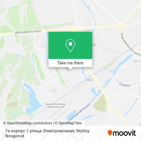 7а корпус 1 улица Электровозная map