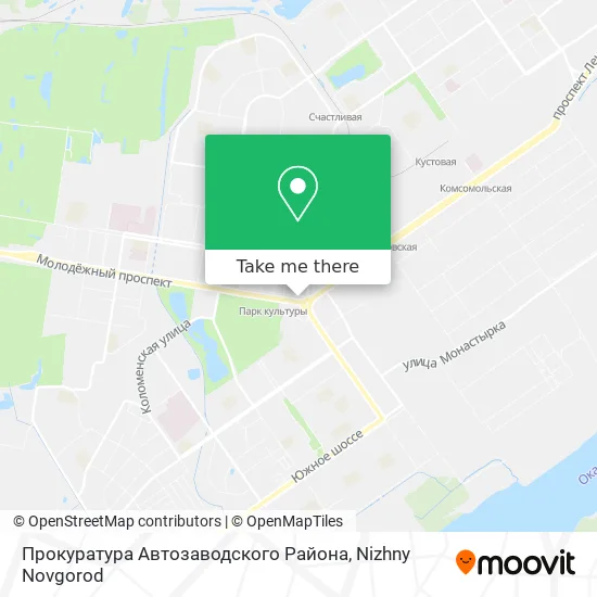 Прокуратура Автозаводского Района map