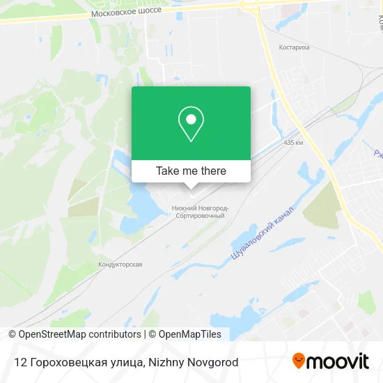12 Гороховецкая улица map