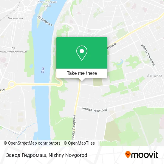 Завод Гидромаш map