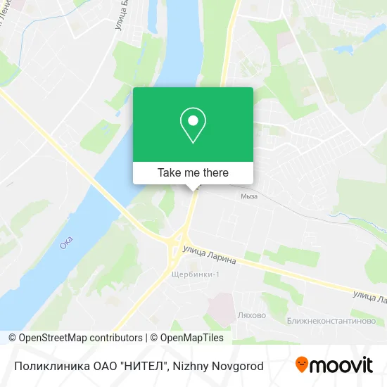 Поликлиника ОАО "НИТЕЛ" map