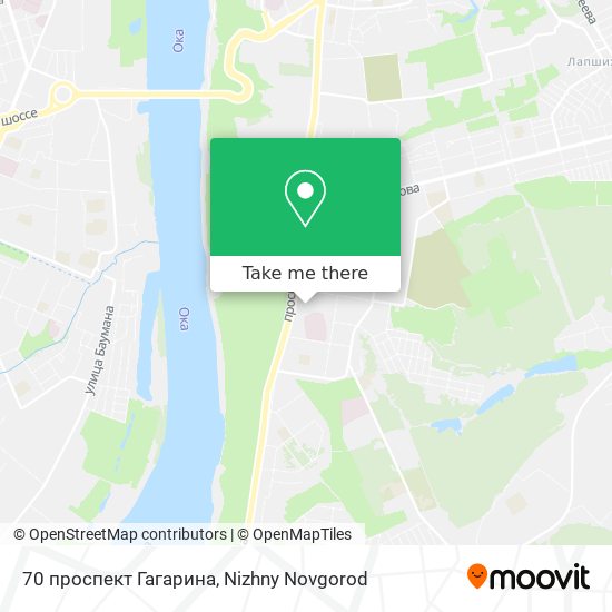 70 проспект Гагарина map