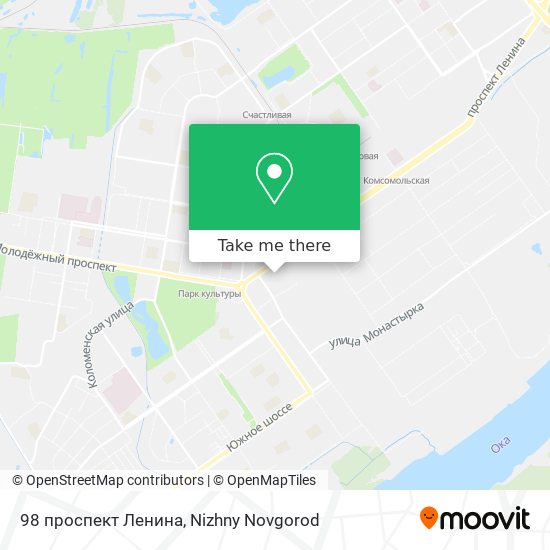 98 проспект Ленина map