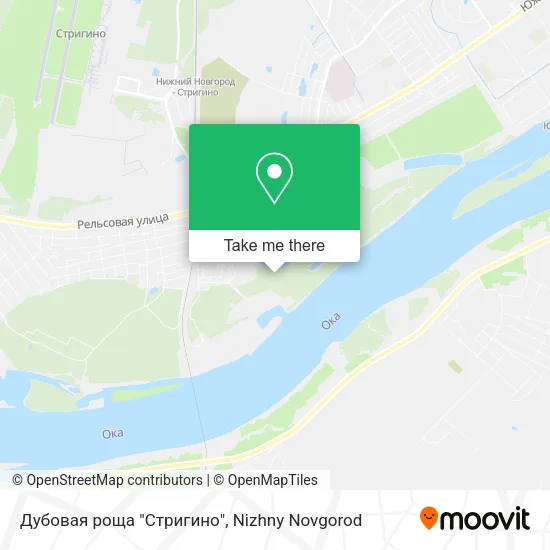 Дубовая роща "Стригино" map