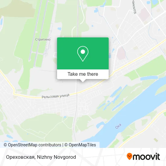 Ореховская map