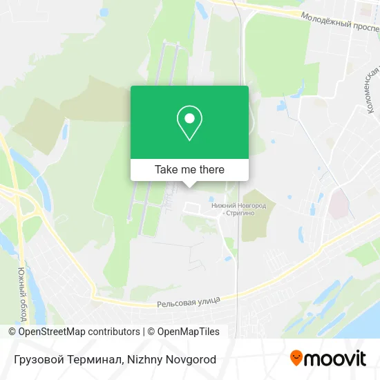 Грузовой Терминал map