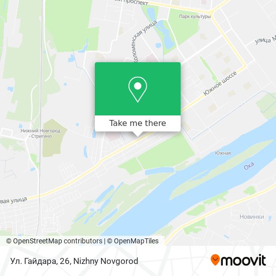 Ул. Гайдара, 26 map