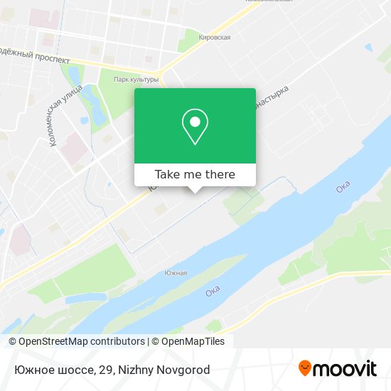 Южное шоссе, 29 map