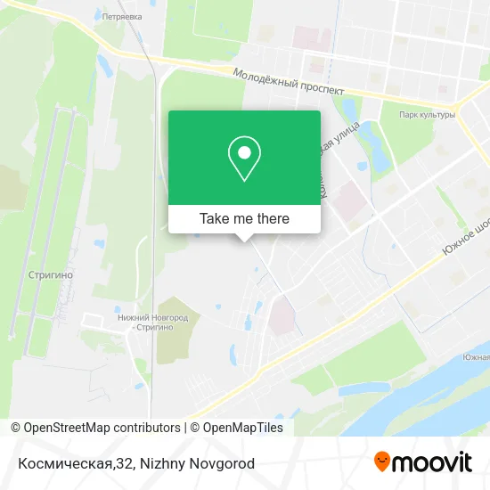 Космическая,32 map