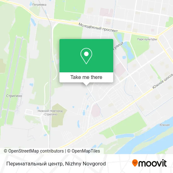 Перинатальный центр map