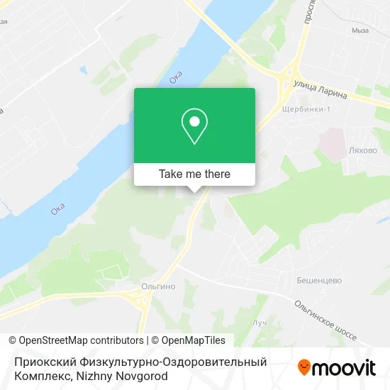 Приокский Физкультурно-Оздоровительный Комплекс map