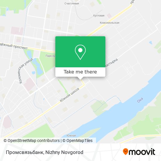 Промсвязьбанк map