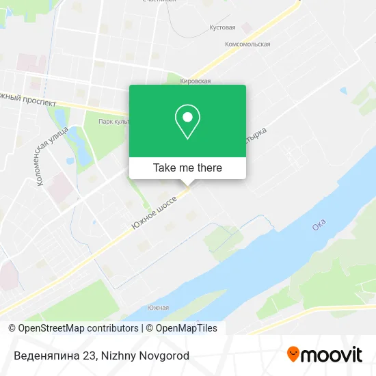 Веденяпина 23 map