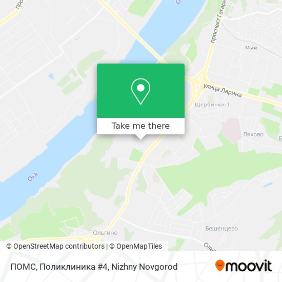 ПОМС, Поликлиника #4 map